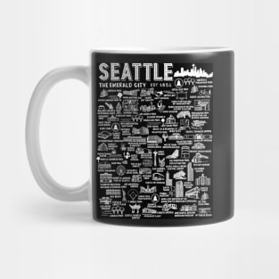 Seattle Map Mug